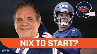 NFL Network’s Brian Baldinger breaks down if Bo Nix is a HEAVY favorite to start for Denver Broncos [upl. by Velleman]