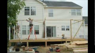 How to build a screen porch  Howard County Maryland [upl. by Wixted]