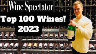 8 BEST BUYS In WINE SPECTATORS Top 100 Wines of 2023 [upl. by Aihsatal960]