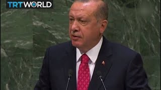 UN General Assembly Erdogan calls for Security Council reform [upl. by Anerom744]