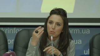 Ukraines Jamala defends quotpoliticalquot Eurovision victory [upl. by Leinehtan]