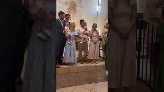 Baptism Turned Comedy Show as 11MonthOld Steals the Spotlight [upl. by Antonina384]