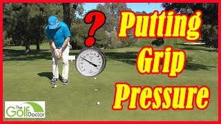 Putter Grip Pressure [upl. by Aliakim]