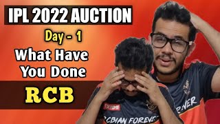 IPL 2022 Auction Day  1  A Horrondous Auction by RCB Management  Ganesh Karanth  Janardhan Sir [upl. by Lodie]