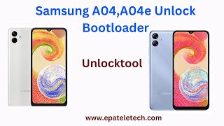 Samsung MTK A04e A042fA04 A045f Unlock Bootloader unlocktool [upl. by Esorrebma]