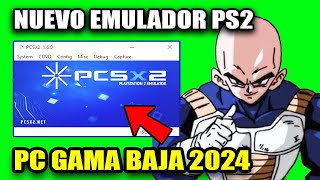 D3SCARGAR EMULADOR PS2 PARA PC GAMA BAJA 2024  MEJORADO PCSX2 [upl. by Yerocal]