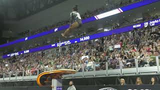 Simone Biles  Vault 1  2024 Xfinity US Championships  Senior Women Session 2 Day 1 [upl. by Anaeirb]