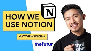 How We Use Notion  The Futur Edition  A Chat with Matthew Encina [upl. by Barbey]