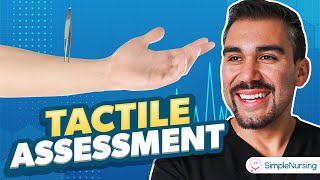 Tactile Assessment for Nursing  Neurological Assessment Made EASY [upl. by Colburn283]