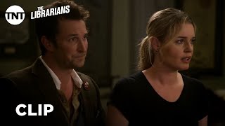 The Librarians Flynn and Eve Go Back In Time  Season 2 Ep10 CLIP  TNT [upl. by Johst]