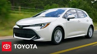 2022 Corolla Hatchback Overview  Toyota [upl. by Onra]