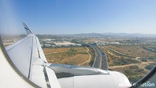 Finnair A321 Malaga AGP landing [upl. by Lefton839]