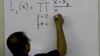 Chapter 0504 Lesson Lagrangian Interpolation  Theory [upl. by Ordnael503]