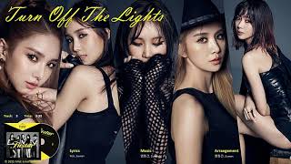 Fiestar  Black Label  Turn Off The Lights Audio [upl. by Fransis]