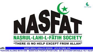 NASFAT WEEKLY ASSALATU SESSION  SUNDAY OCTOBER 20 2024 [upl. by Ahsirahc720]