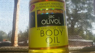 Herbal Body Oil  Jac Olivol Body OilHonest Review in hindi Best Bodycare  Manisha kumari [upl. by Gytle]