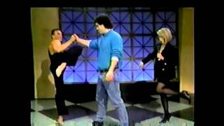 Jean Claude Van Damme  Kick and Stretching Demonstration Original [upl. by Relyc58]