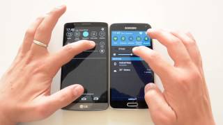 LG G3 vs Samsung Galaxy S5 confronto da TuttoAndro [upl. by Leund823]