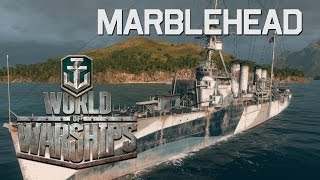 World of Warships  Marblehead Madness [upl. by Eeldivad]