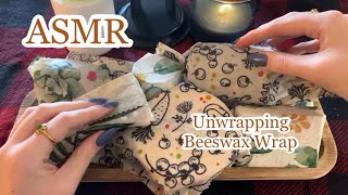 ASMR Unwrapping Beeswax Wrapped Items🐝🪷No Talking [upl. by Arema347]