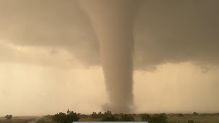 MONSTER TORNADO INTERCEPT blows out the engine of the Dominator Fore [upl. by Uball]