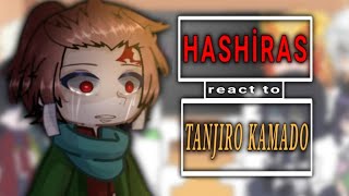 HASHIRAS react to Tanjiro Kamado  ALL PARTS 1 and 2  Angst  read desc [upl. by Kora]