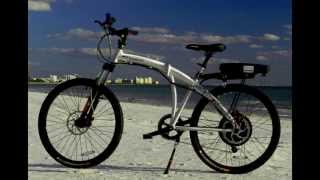 Prodeco Tech 2013 G Genesis 500 Electric Folding Bicycle [upl. by Aknayirp108]