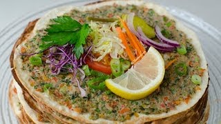 Easy Lahmacun Laxam Bicajiin Lahmacun Facile لحم بعجين [upl. by Jenkins283]