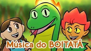 Música do Boitatá  Folcloreando  Desenho Infantil [upl. by Yesor602]