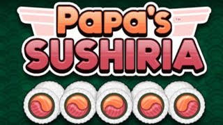 Papas Sushiria  Papa Louies  GameOnGalaxy [upl. by Cartwright]