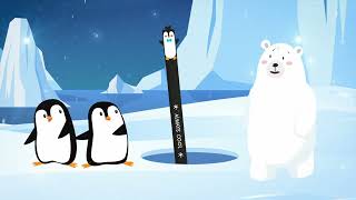 🐧 ❄️ ERASABLE PEN PENGUIN 🐧 ❄️ erasablepen pennecancellabili alwayscool [upl. by Tiraj]