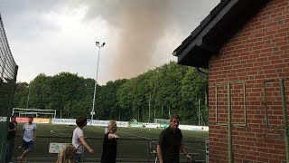 Tornado wütet im Westen von NRW [upl. by Nnylarat631]