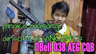 Double Bell 038 CQB AEG airsoft Rifle unboxing and review [upl. by Encrata749]