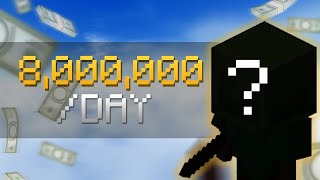 💸SORTEO y MILLONES de coins SOLO con este MINION💸  Hypixel Skyblock [upl. by Fridell519]