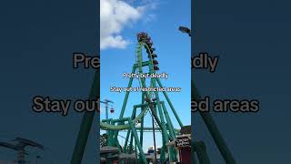 Raptor at Cedar Point is a great suspended rollercoaster themepark coaster amusementpark rideon [upl. by Rosenfeld]