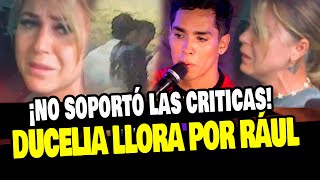 DUCELIA ECHEVARRIA R0MPE EN LLANTO TRAS CRITICAS POR SU RELACIÓN CON RAUL CARPENA [upl. by Olympias]