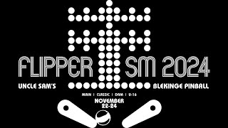 Swedish Pinball Championship 2024  Finals [upl. by Anirehc286]