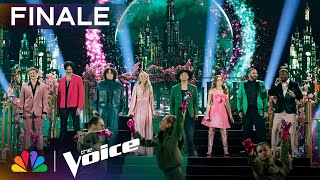 The Top 8 Finalists Perform Wickeds quotDefying Gravityquot  The Voice Finale  NBC [upl. by Novello]