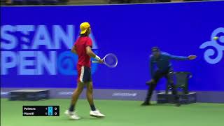 L Musetti  M Polmans Round 1 Highlights  ATP250 Astana Open 2021 [upl. by Camel608]