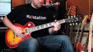 Martin G  Riffstation plays the solo from Sweet Child of Mine from Guns and Roses [upl. by Bate]