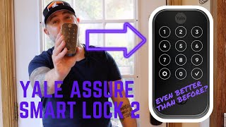 Yale Assure Smart Lock 2 Review and Installation  Even Better Than Before [upl. by Linsk]