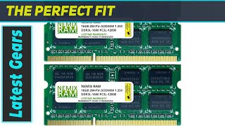 Upgrade Your Laptop with NEMIX RAMs 32GB DDR31600MHz Dual Voltage Memory Kit [upl. by Anertak501]