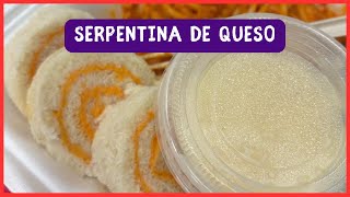 Serpentina de queso  platito de fiesta [upl. by Yennek]