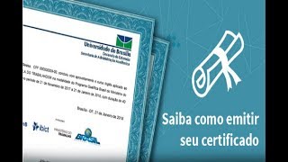 Escola do Trabalhador  como emitir seu certificado [upl. by Fabiano550]