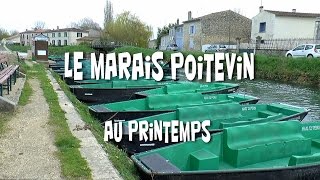 Le Marais Poitevin au printemps [upl. by Atnuhs]