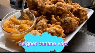 Beignet banane vert [upl. by Yeldoow]