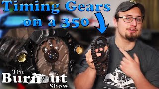 How to Install Timing Chain and Gears on a Chevy 350  Burnout Tutorials Rebuilding The 350 [upl. by Ehcram40]