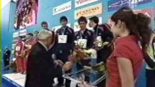 michael phelps 4x200m free medal presentation 2005 [upl. by Bea422]