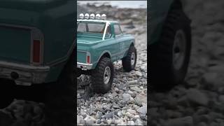 Chevy on the beach 4wd 4x4 rc axialscx24 axialadventure [upl. by Landri]