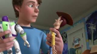 TOY STORY 3 Andys toys are mistaken for trash and thrown out en español [upl. by Aixela356]